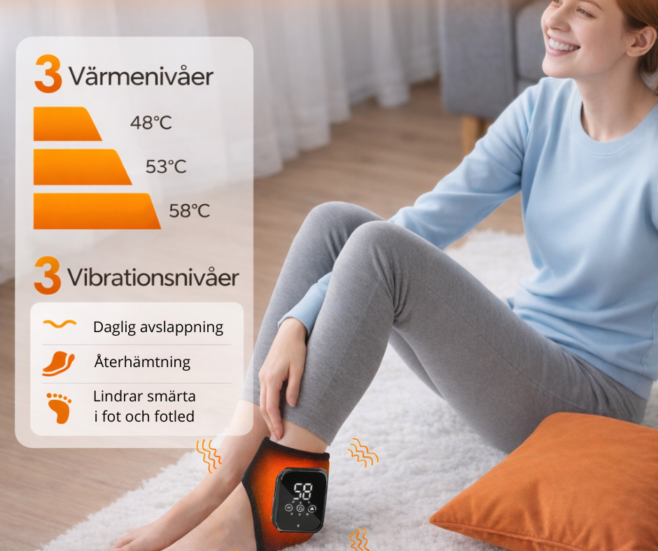 Ledmassage med intelligent temperaturkontroll