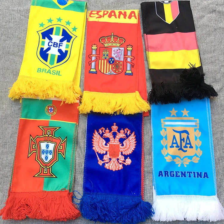 Supporter halsduk - flera olika länder