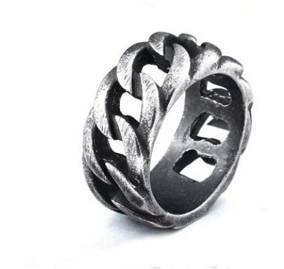 Nordic Sweden Minimalist Titanium Steel Fashion Triangle Diamond Ring
