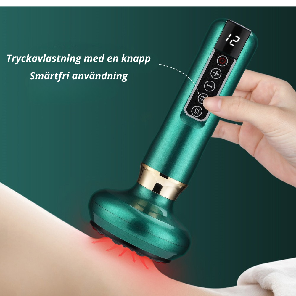Elektrisk koppningsmassör med vakuum