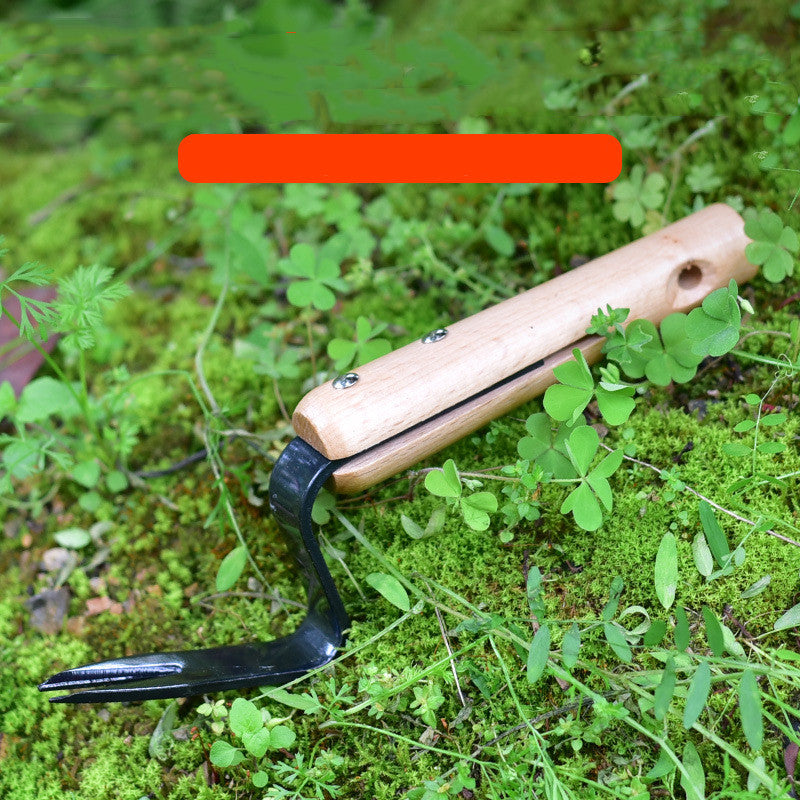 Praktiskt trädgårdsverktyg för ogräsrensning och plantering av plantor